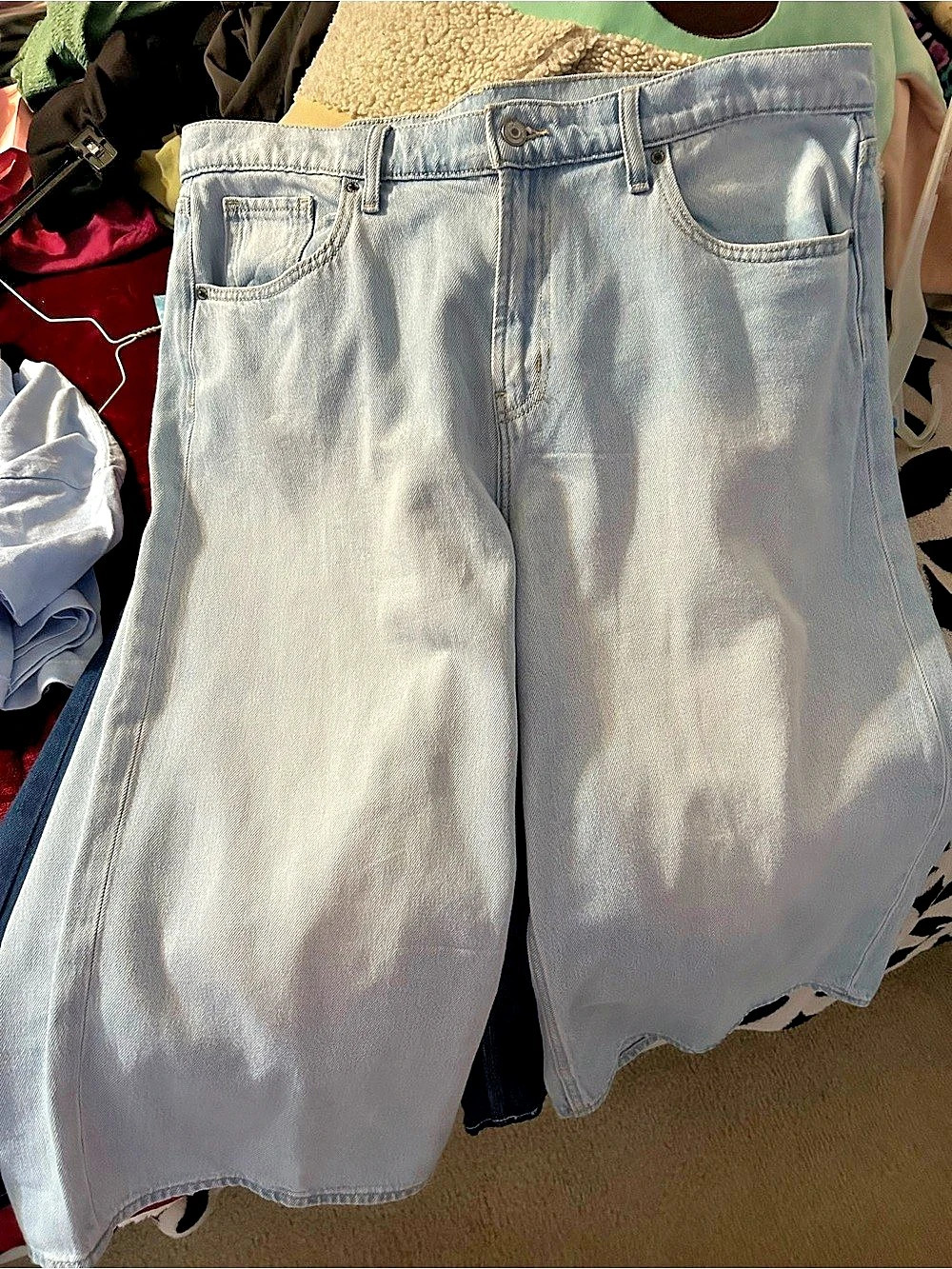 Old Navy Women's Blue Denim Jean Coulats